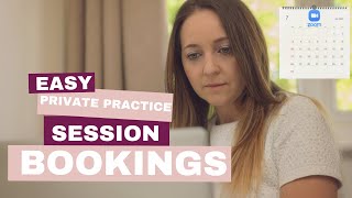 Easy Private Practice Session Bookings with Google Calendar [FOR THERAPISTS]