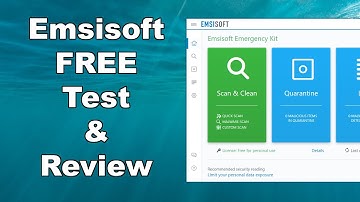 Emsisoft Free Test & Review 2021 - Antivirus Security Review - High Level Test