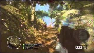 Human AimBot: Bad Company 2 Vietnam Quick Scope Montage