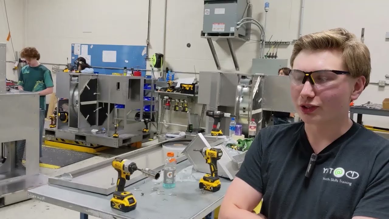 Carter talks about teamwork in the YST program