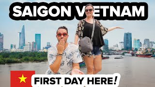 Our First Time in Saigon Vietnam 🇻🇳 Shocked by Ho Chi Minh City! 😲