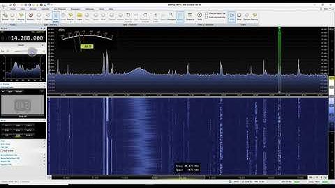 SDR Console Recording of K9BHP, receiver SDR Radio with 80m EFHW
