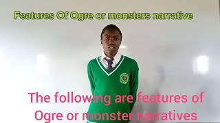Definition of Ogre /monster narrative, Example and Features.