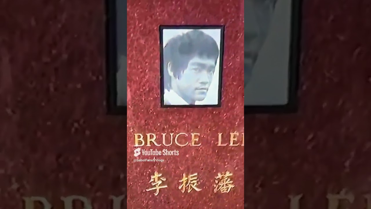Bruce & Brandon Lee Grave | Karate 🥋 Legend 