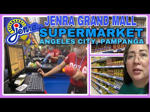 JENRA GRAND MALL SUPERMARKET | TOUR & GROCERY SHOPPING HAUL -Angeles, Pampanga