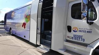 Heart of Florida United Way unveils mobile computer lab to serve Central Florida communities