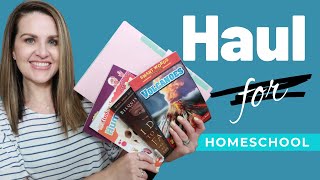 Homeschool Haul | Books Supplies and More