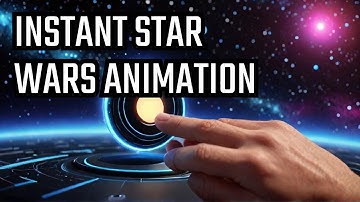 😊✨🚀🎬👾How to Create a Star Wars Crawl Animation with a Button!