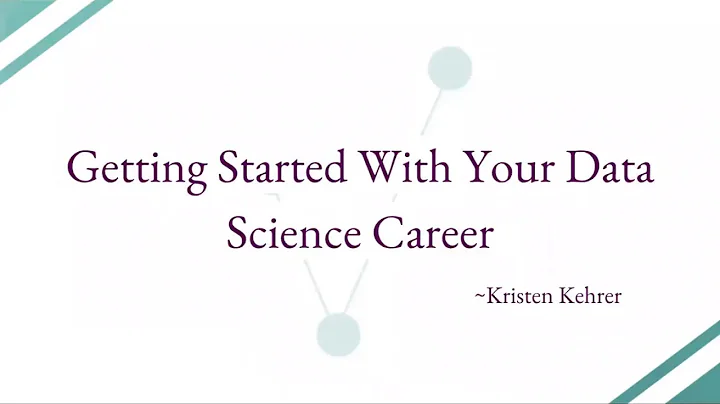 Webinar: How to Get Started with your Data Science Career