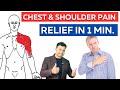 Quick chest  shoulder pain relief with this 1 min exercise