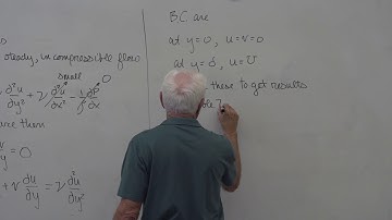 Fluid Mechanics: Laminar Boundary Layer on a Flat Plate (31 of 34)