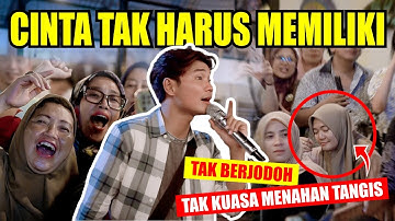 PENONTON TAK KUASA MENAHAN TANGIS 😭 CINTA TAK HARUS MEMILIKI - ST12 (Live Ngamen) TRI SUAKA