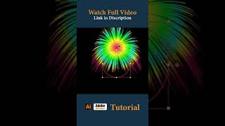 Gradient line flower effect within 1 minutes in Adobe Illustrator 2022