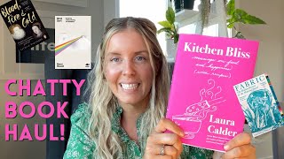 Chatty Book Haul Part 1 | Cooking, Queens, Water, & More!