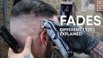 Different Types Of Fades Explained - Low vs Mid vs High vs Taper Fade Haircuts