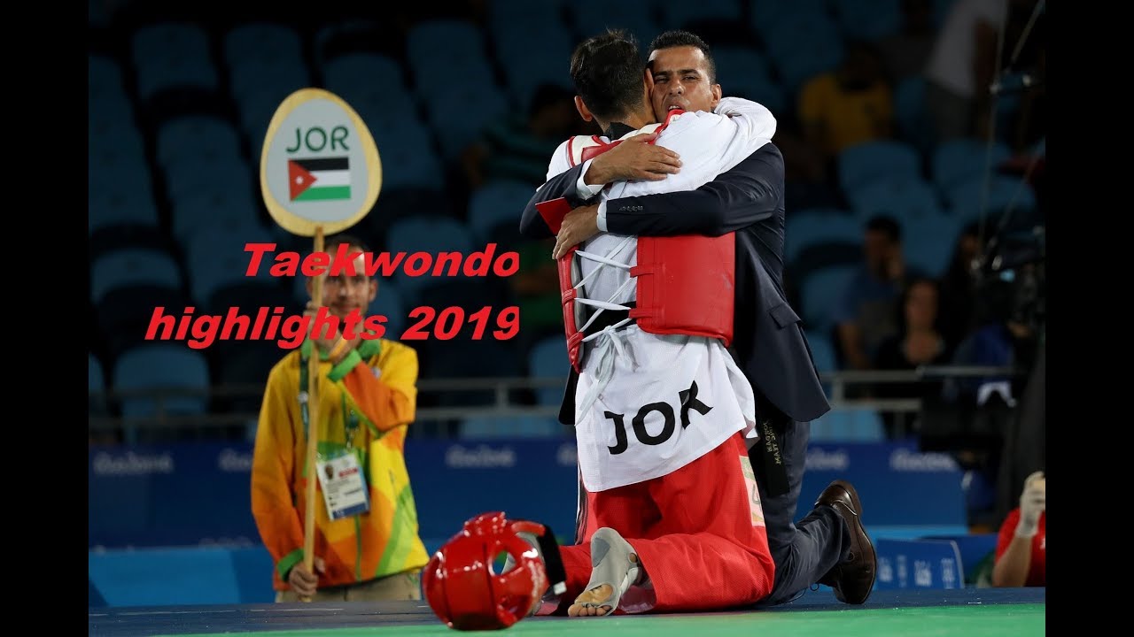 The Olympic champion Ahmad Abughaush - Taekwondo highlights