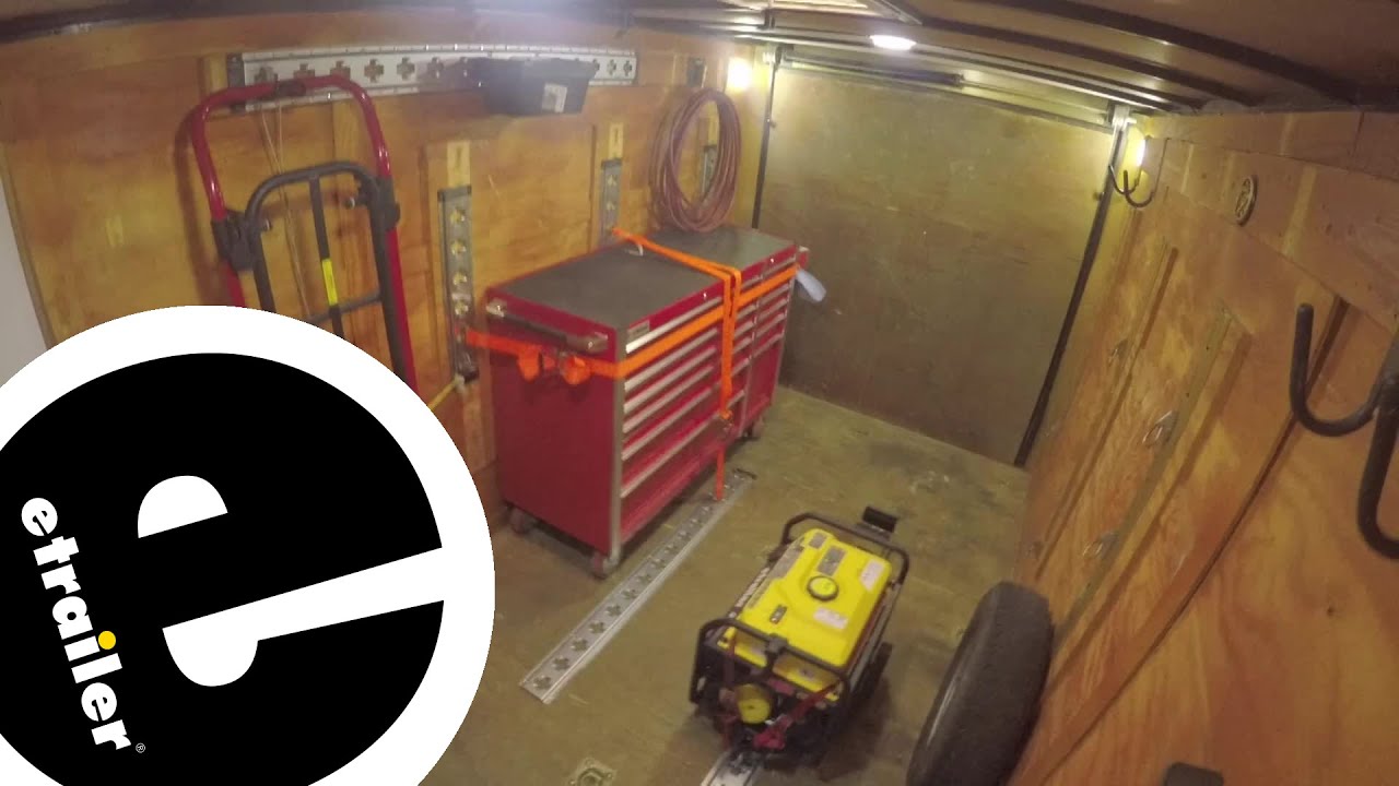 etrailer | CargoSmart X-Track Rail Road Test - YouTube