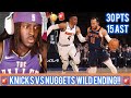 Reaction To Knicks Vs Nuggets Highlights