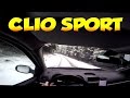 Essai clio sport sur neige