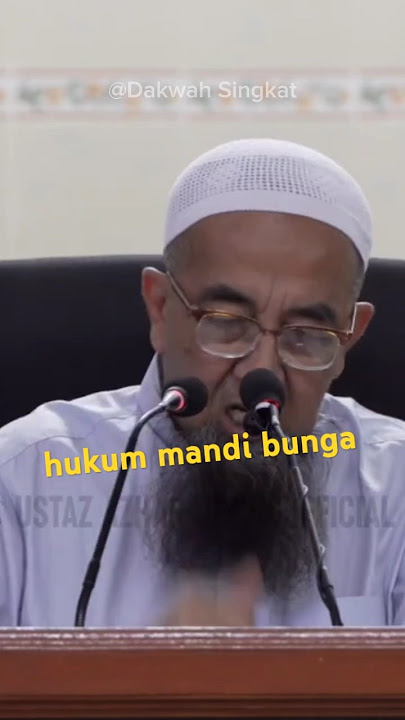 hukum mandi bunga untuk membuang sial uai
