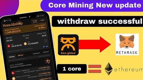 Satoshi Core Mining New update|Lunching 26th December|Core coin withdraw | Core price =?