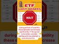 Trading ETFs: Limit Orders #asx #investing #etf #etfs #trading #sharemarket #etfinvestment