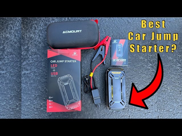 Acmount Car Jump Starter - is this the future? 