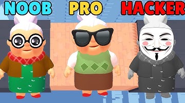 NOOB vs PRO vs HACKER - Granny vs Impostor: Spy Master
