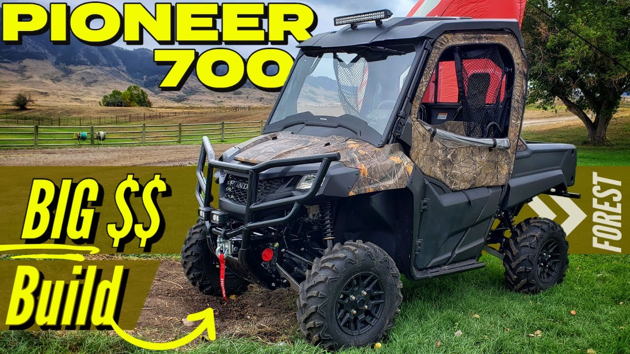 This NEW 2023 Honda Pioneer 700 Forest = MOST EXPENSIVE Accessory Build
