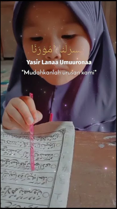 'story' wa sholawat 30 detik' masih kecil sudah pinter ngajinya