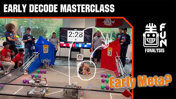 Early DECODE Masterclass Match | FTC FUNaylsis #firsttechchallenge