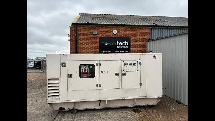 F G Wilson 275kVA generator for sale at WWW.PTGEN.COM