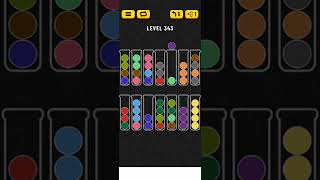 Ball sort puzzle. Level 343