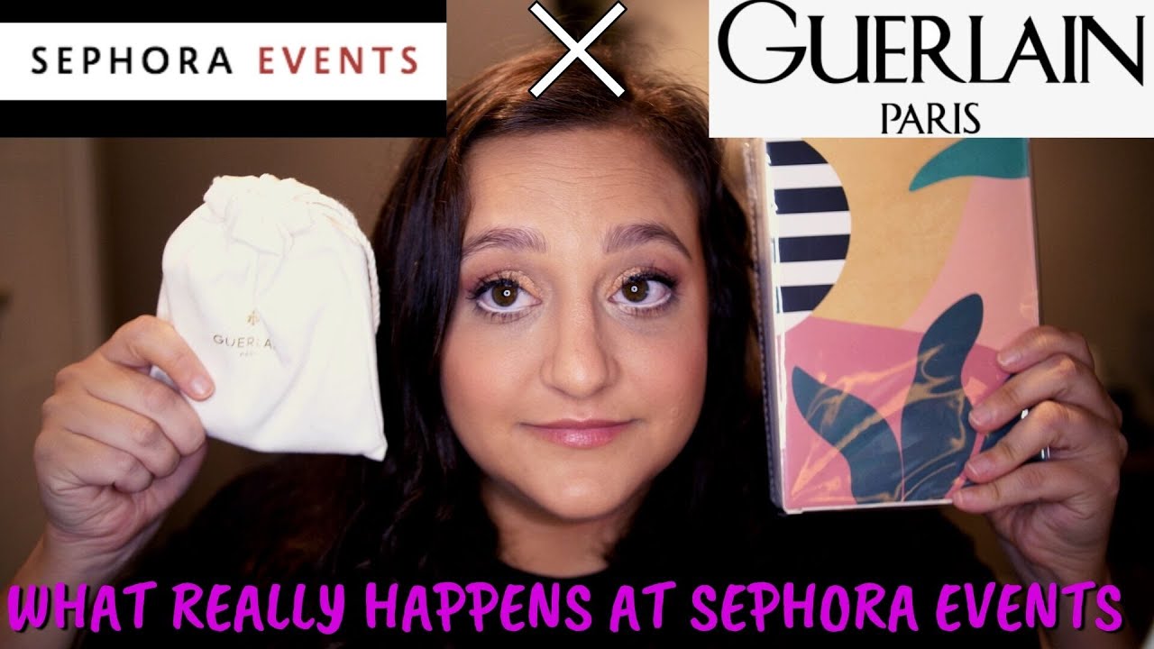 My experience at the Sephora event with Guerlain Paris | Beauty Insider Rewards