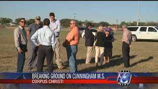 CCISD breaks ground on new Cunningham at South Park Middle School