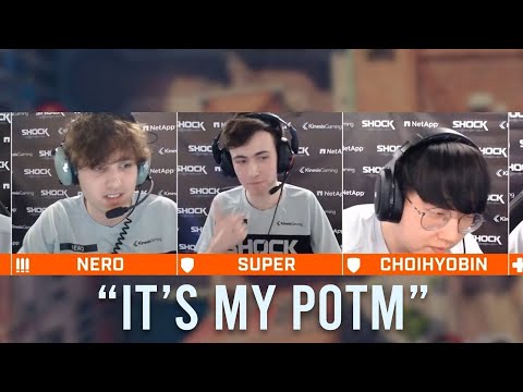 "It's my player of the match, for sure" (overwatch league comms)