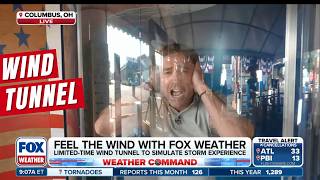 FOX Weather Experiences Tornado-Force Winds at the Ohio State Fair