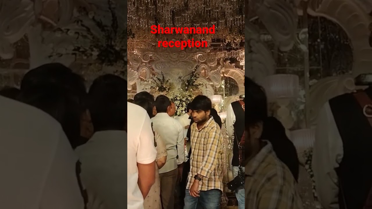 sharwanand reception