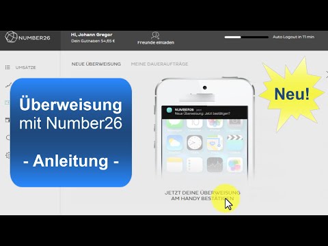 Number26: Überweisung [Anleitung Teil 2]