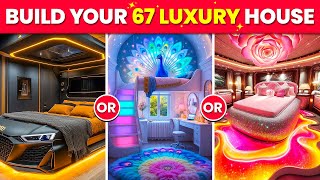 Download Lagu Would You Rather - Build Your 67 Luxury Dream House 6️⃣7️⃣🏰💖💎👑 MP3