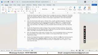 New Perspectives Access 365 | Module 2: End of Module Project 2 Deerfield Insurance Group