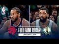 Full Game Recap: Raptors vs Celtics | Kyrie Irving Drops Career-High 18 Assists