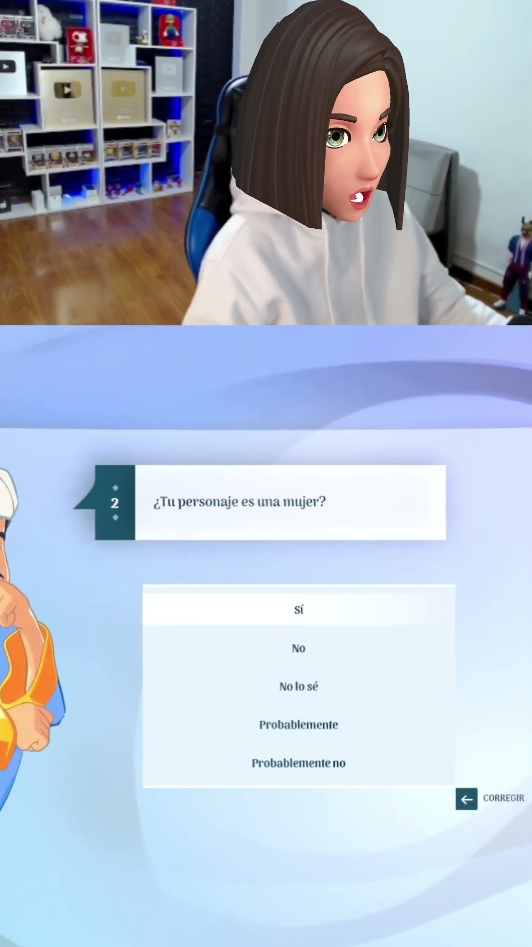 Me busco en akinator,sera que me conoce? ?