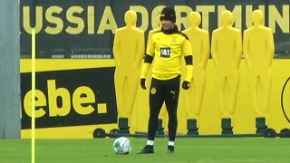 Stepover King? Sancho On Form In Borussia Dortmund Training After First League Goal Of The Season