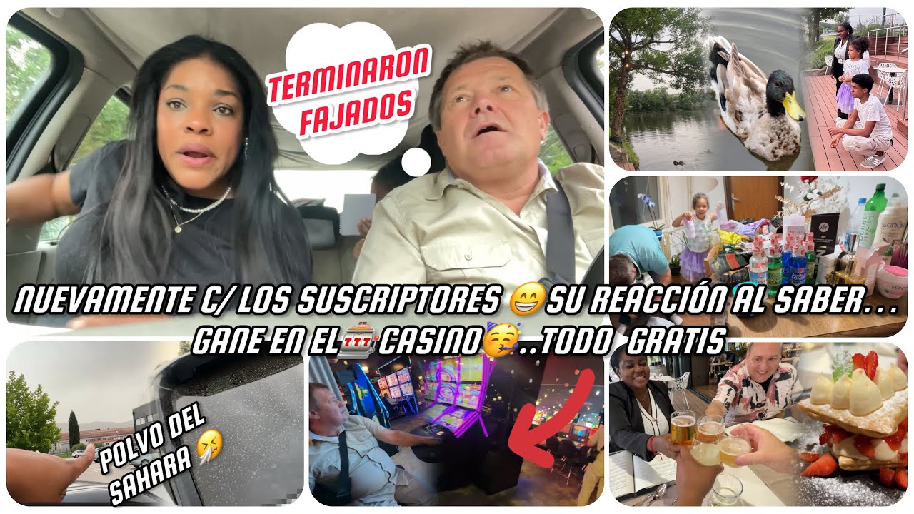 LO Q’TRAJO D’ECUADOR🇪🇨SAMARITANO😃D’LA NADA…🔐/PELEA DE PATOS🦆🤪CENA🍽️Y 🎰CASINO c/ SUSCRIPTORES🥰