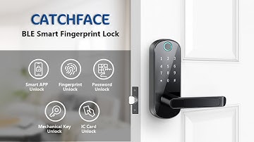 How to install CATCHFACE Fingerprint Door Lock Smart Lock？