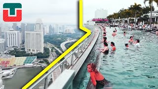 The World's Largest Rooftop Infinity Pool | The most amazing pools