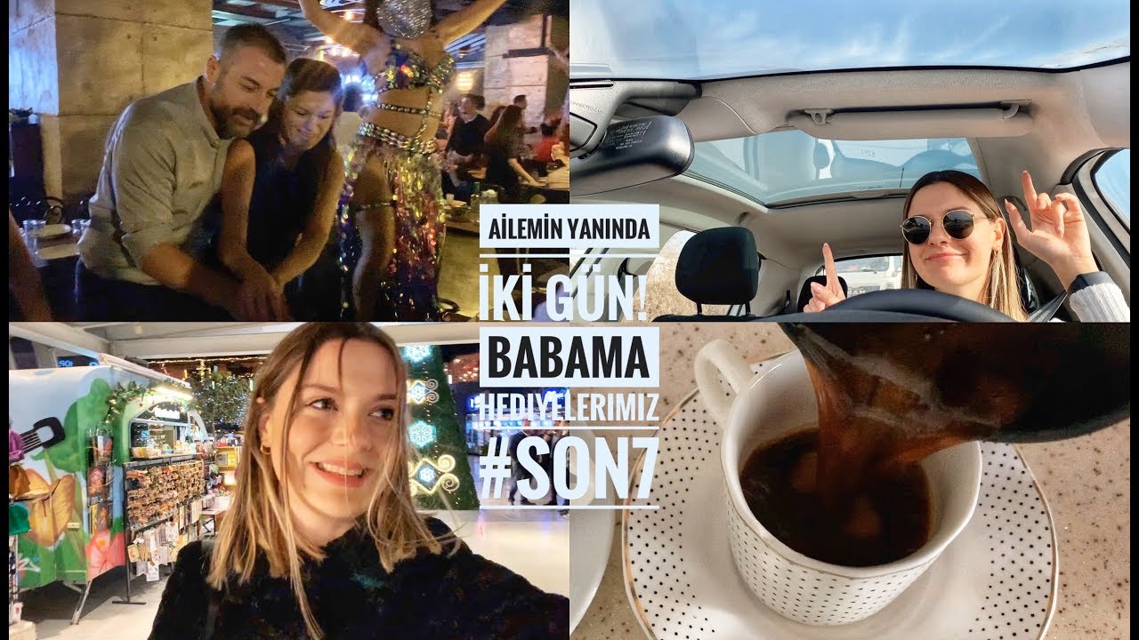 AİLEMİN EVİNDE İKİ GÜN | BABAMA DOĞUM GÜNÜ HEDİYEM | NOEL PAZARLARI | 