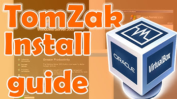 Windows Server 2003 VirtualBox installation guide