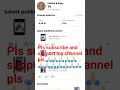 pls subscribe 🙏🏻🙏🏻🙏🏻🙏🏻🙏🏻🙏🏻